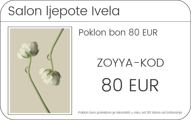 Poklon bon 80 EUR