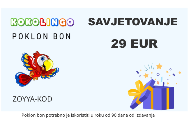 KOKOLINGO SAVJETOVANJE - 29 EUR