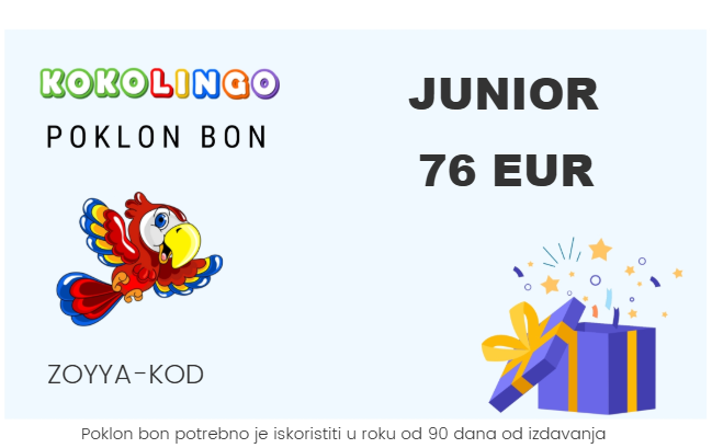 KOKOLINGO JUNIOR - 76 EUR