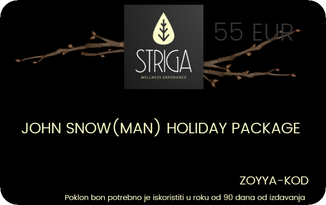 JOHN SNOW(MAN) HOLIDAY PACKAGE